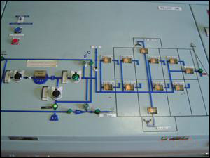 Hydraulic-ballast-system